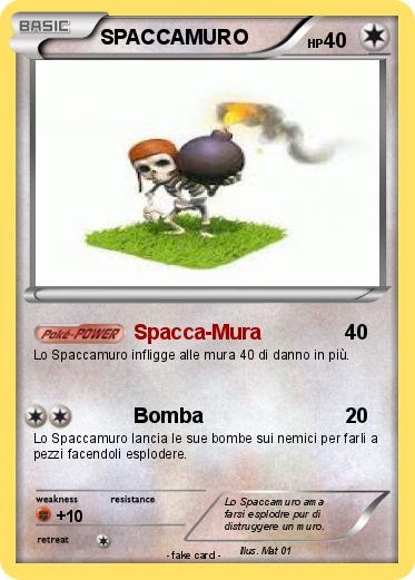 Pokemon SPACCAMURO