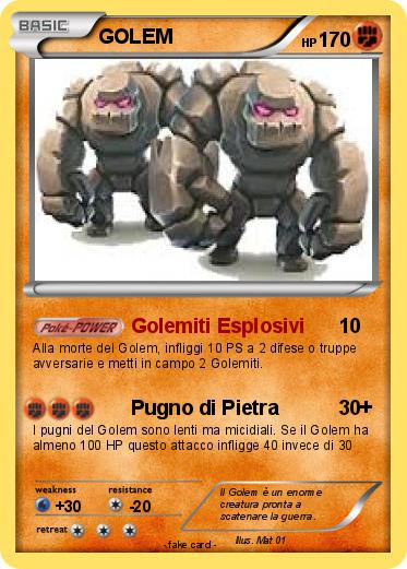 Pokemon GOLEM