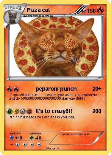 Pokemon Pizza cat