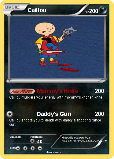 Pokemon Caillou
