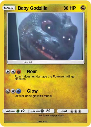Pokemon Baby Godzilla