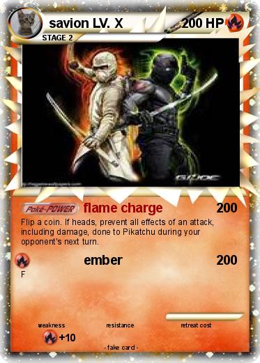 Pokemon savion LV. X