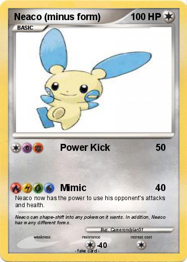 Pokemon Neaco (minus form)