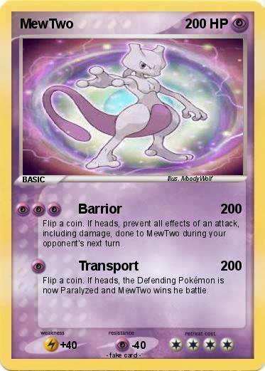 Pokemon MewTwo
