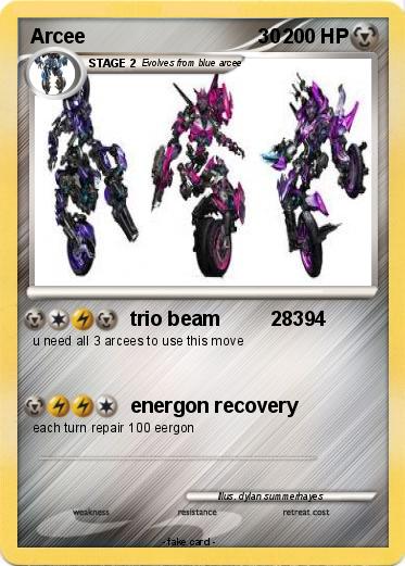 Pokemon Arcee                               30