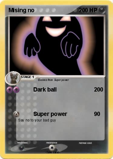 Pokemon Mising no