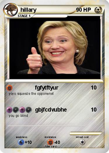 Pokemon hillary