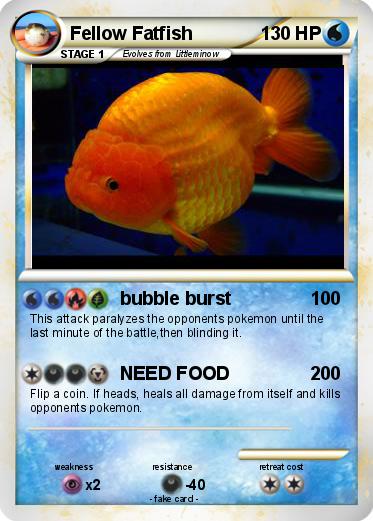 Pokemon Fellow Fatfish Pokemon Fellow Fatfish
