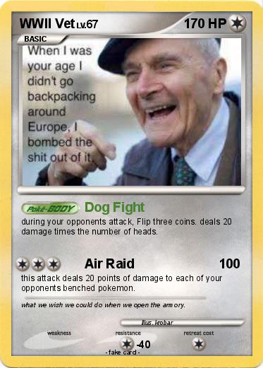 Pokemon WWII Vet