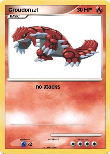 Pokemon Groudon