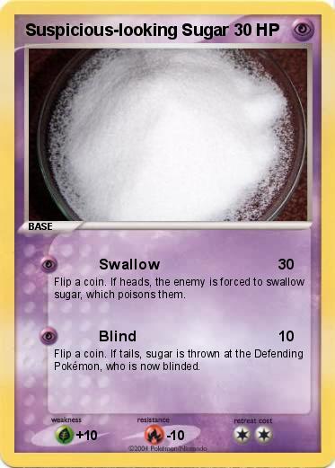 Pokemon Suspicious-looking Sugar