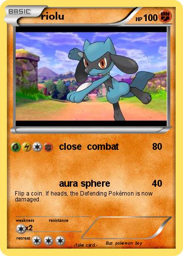 Pokemon riolu