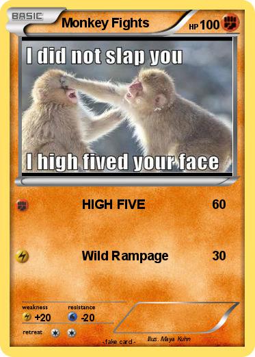 Pokemon Monkey Fights