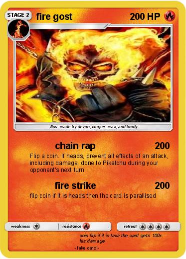 Pokemon fire gost