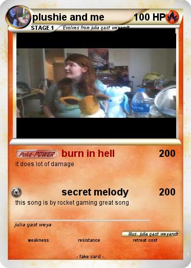 Pokemon plushie and me