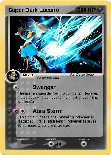 Pokemon Super Dark Lucario