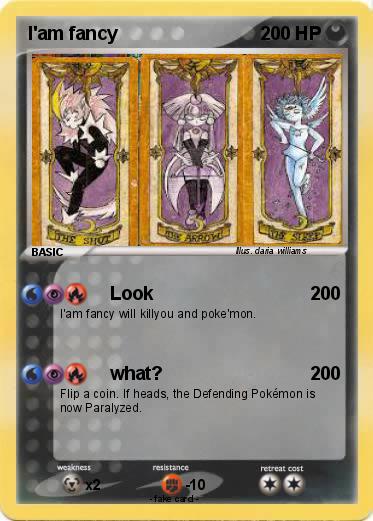 Pokemon I'am fancy