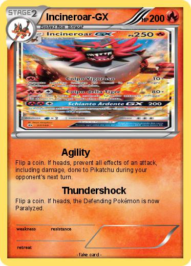 Pokemon Incineroar-GX