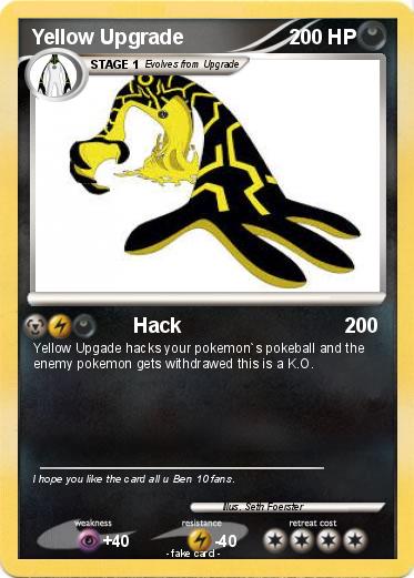 Pokemon Yellow Upgrade