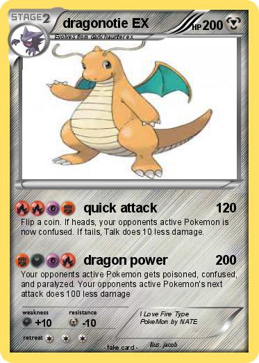 Pokemon dragonotie EX
