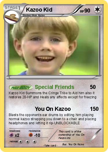 Pokemon Kazoo Kid