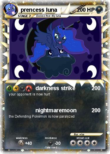 Pokemon prencess luna