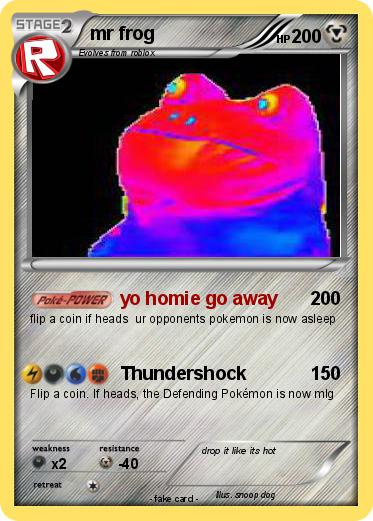 Pokemon mr frog