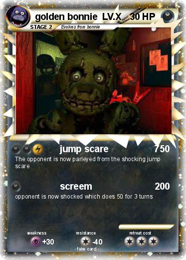 Pokemon golden bonnie  LV.X