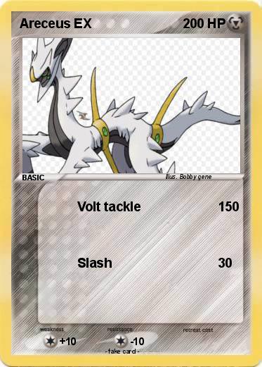 Pokemon Areceus EX