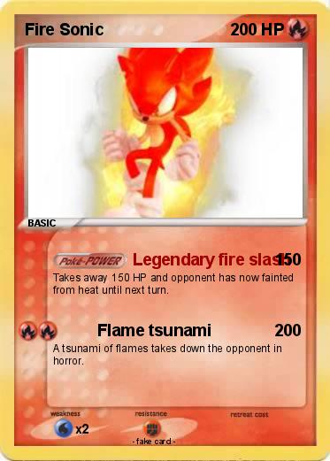 Pokemon Fire Sonic