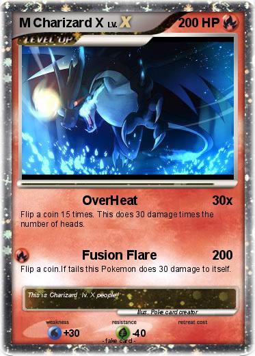 Pokemon M Charizard X