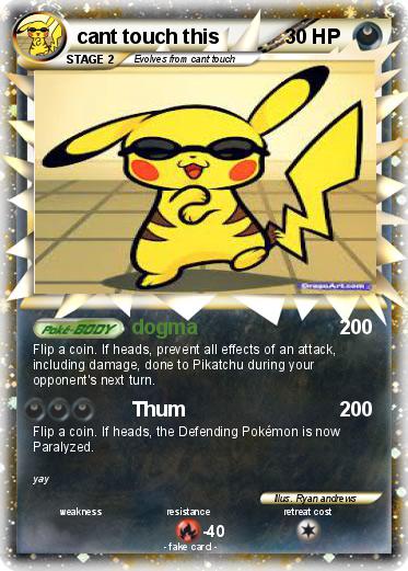 Pokemon cant touch this
