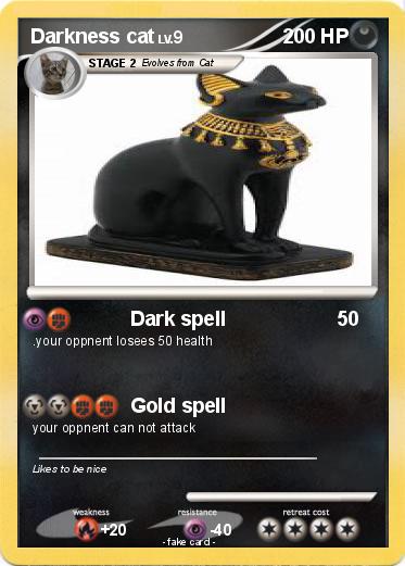 Pokemon Darkness cat