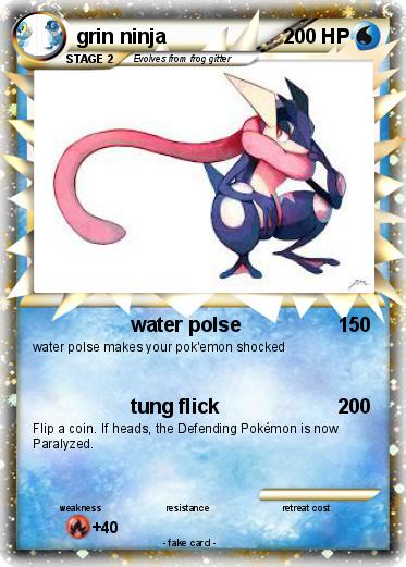 Pokemon grin ninja