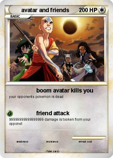 Pokemon avatar and friends