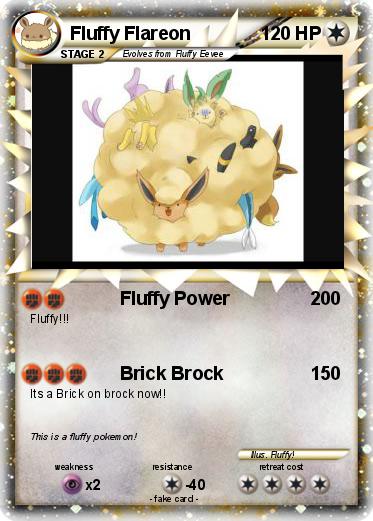 Pokemon Fluffy Flareon