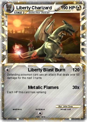 Pokemon Liberty Charizard
