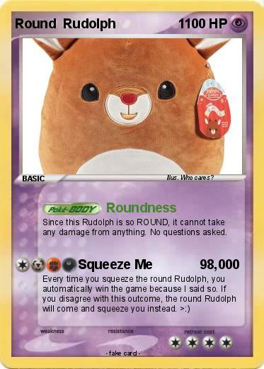 Pokemon Round  Rudolph                 1