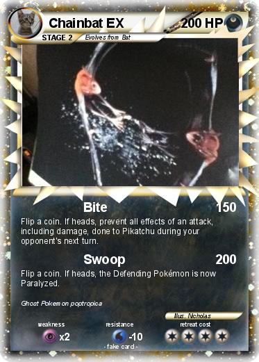 Pokemon Chainbat EX