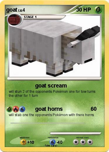 Pokemon goat