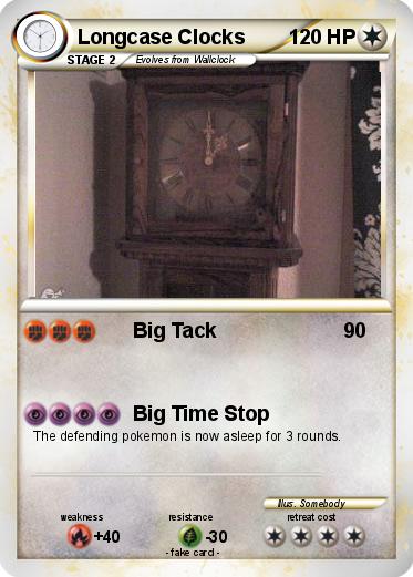 Pokemon Longcase Clocks