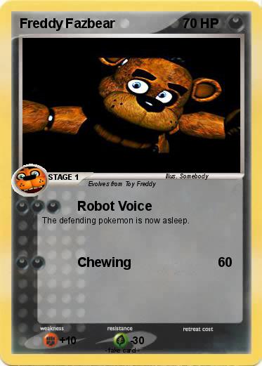 Pokemon Freddy Fazbear
