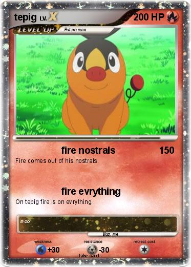 Pokemon tepig