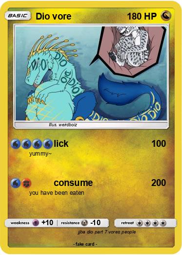 Pokemon Dio vore