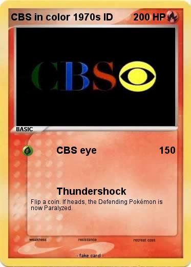 Pokemon CBS in color 1970s ID