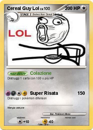Pokemon Cereal Guy Lol