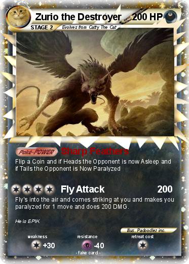 Pokemon Zurio the Destroyer