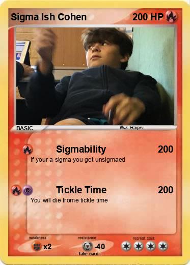 Pokemon Sigma Ish Cohen