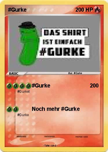 Pokemon #Gurke