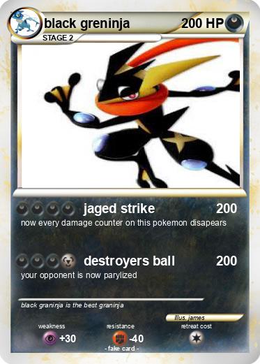 Pokemon black greninja